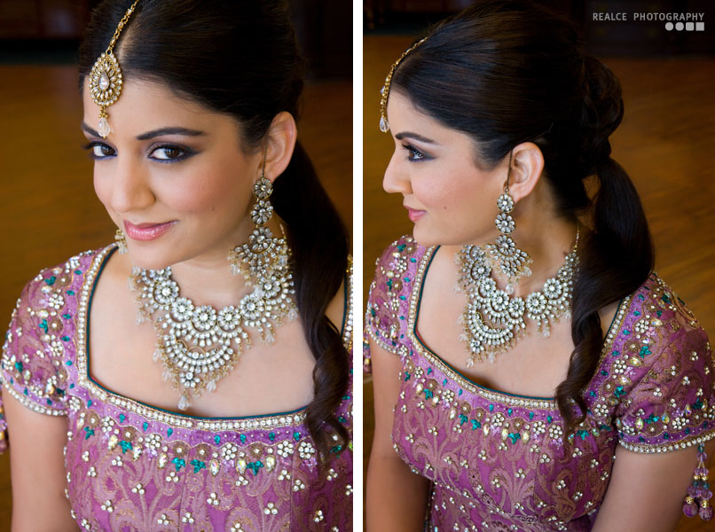 Indian Bridal MakeUp and Hair The ladies of Beauty Mark Ink asked me to